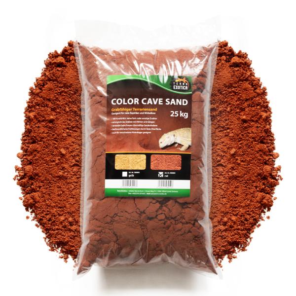 Terra Exotica Color Cave Sand rot 25kg